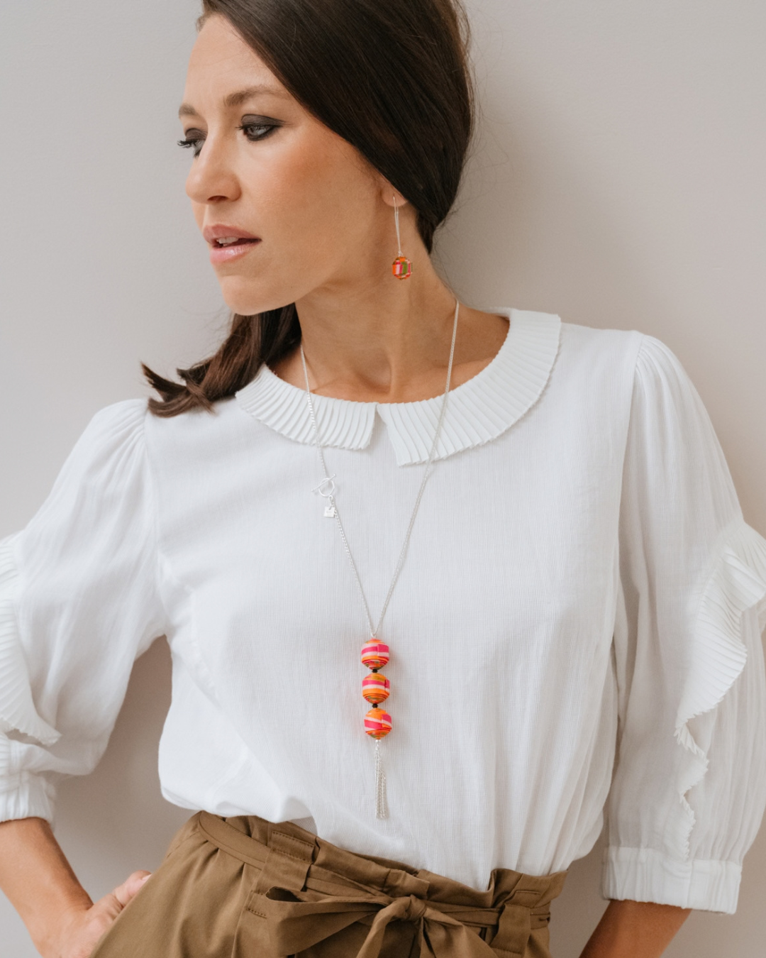 Arabesques orange et rose – Image 6