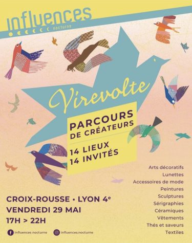 Influences nocturnes. - Virevoltes - 29 mai Lyon croix rousse